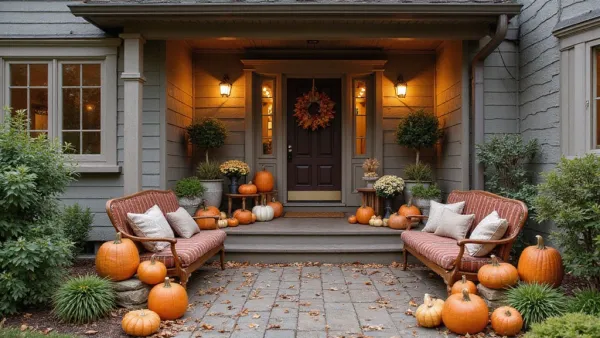 19 Fall Porch Styling Ideas That Blend Vintage Charm with Modern Flair!